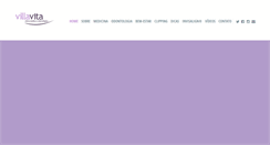 Desktop Screenshot of clinicavillavita.com.br
