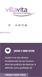 Mobile Screenshot of clinicavillavita.com.br